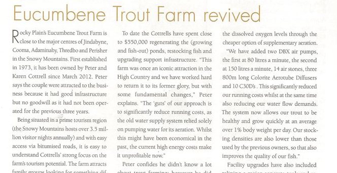 Open day article in Austasia Aquaculture
